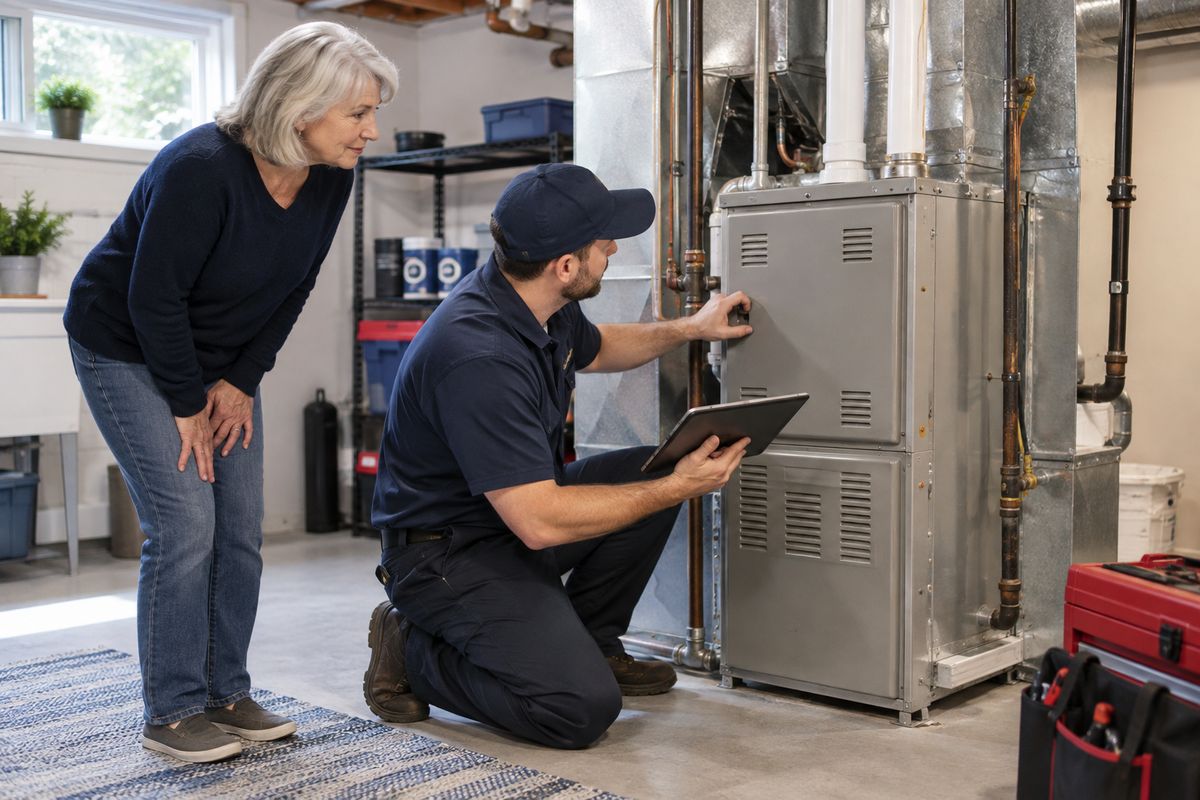 Older residential furnace and furnace lifespan guide for Ontario homeowners
